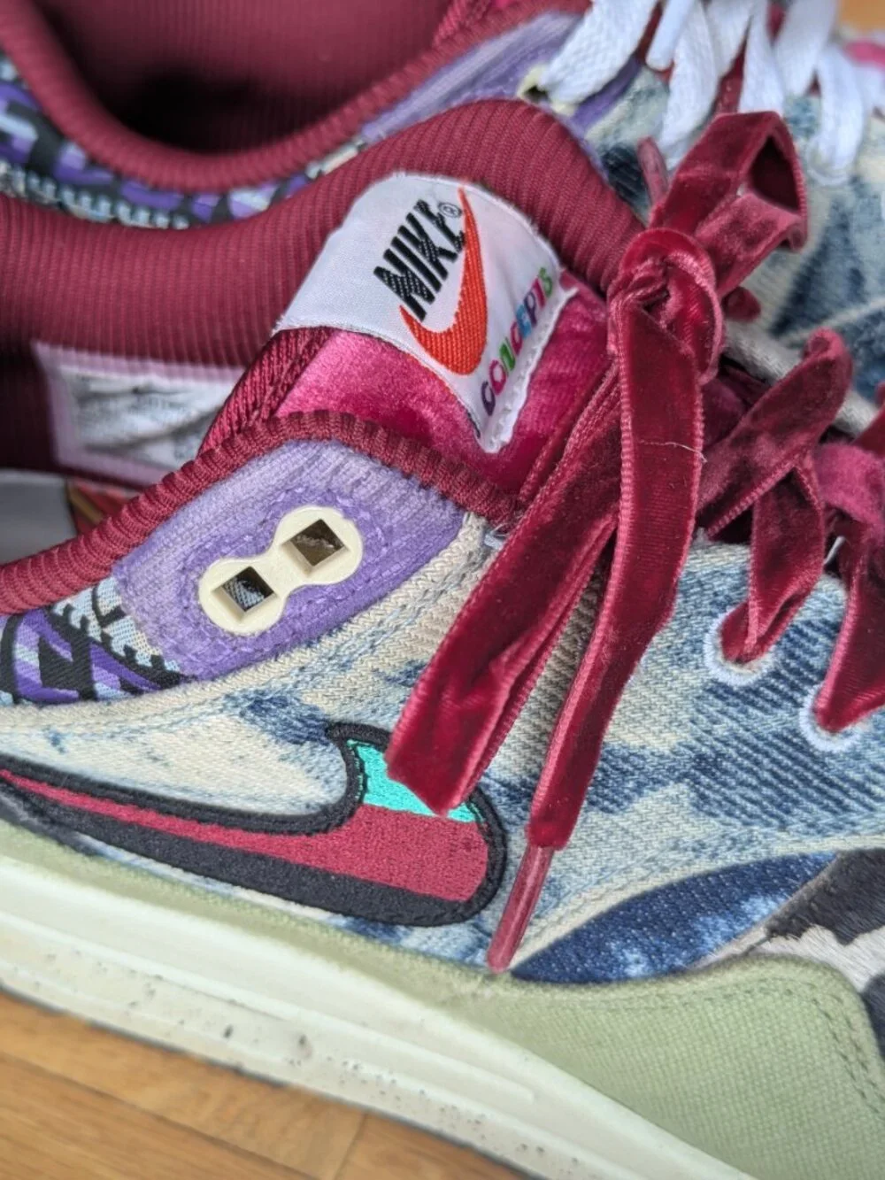 Nike Air Max 1 SP x Concepts 'Mellow' sneakers (men's 9)
